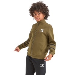 Diadora Tracksuit Tuta Completa Zip Intera Felpa Cotone Bimbo Ragazzo Sportiva Ginnastica Cotone