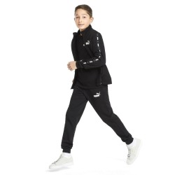 Puma Tuta Completa Bimbo Bambino Ragazzo Felpa Sportiva Ginnastica Cotone Zip Intera