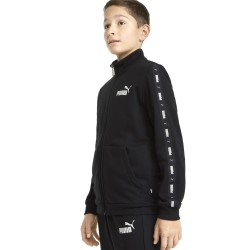 Puma Tuta Completa Bimbo Bambino Ragazzo Felpa Sportiva Ginnastica Cotone Zip Intera