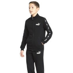 Puma Tuta Completa Bimbo Bambino Ragazzo Felpa Sportiva Ginnastica Cotone Zip Intera