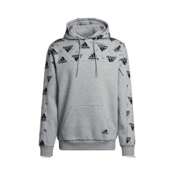 Adidas Felpa Cappuccio Uomo Ragazzo Sportiva Ginnastica Cotone