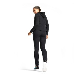 Puma Tuta Completa Donna Ragazza Felpa Sportiva Ginnastica Cotone Zip Intera Cappuccio