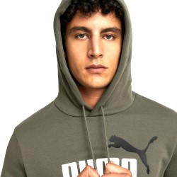 Puma Felpa Uomo Ragazzo Sportiva Ginnastica Cappuccio Cotone