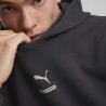 Puma Felpa Uomo Ragazzo Sportiva Ginnastica Cappuccio Cotone