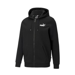 Puma Felpa Zip Intera Uomo Ragazzo Sportiva Ginnastica Cappuccio Cotone