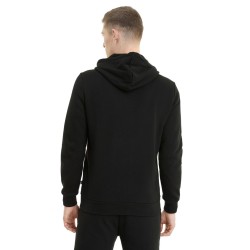 Puma Felpa Zip Intera Uomo Ragazzo Sportiva Ginnastica Cappuccio Cotone