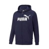 Puma Felpa Zip Intera Uomo Ragazzo Sportiva Ginnastica Cappuccio Cotone