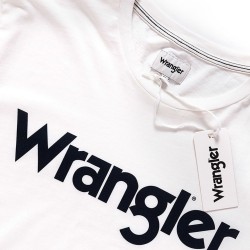 Wrangler T-Shirt maglia Mezza Manica Corta Uomo Ragazzo Cotone Girocollo