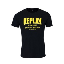 Replay T-Shirt Uomo Ragazzo Mezza Manica Corta Maglia Girocollo