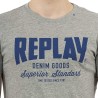 Replay T-Shirt Uomo Ragazzo Mezza Manica Corta Maglia Girocollo