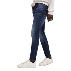 Guess Jeans Reborn Denim Skinny Uomo Ragazzo Denim Pantalone