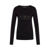 Guess Maglia Scollo A V Donna Ragazza Logo