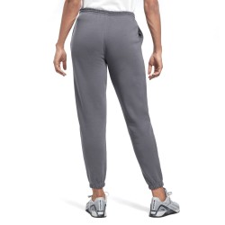 Reebok Pantalone Tuta Felpa Donna Ragazza Sportiva Cotone Ginnastica Running Corsa