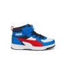 Puma Rebound JOY Blocked Scarpa Bimbo Bambino Ragazzo Sportiva Ginnastica Alta Basket Palestra