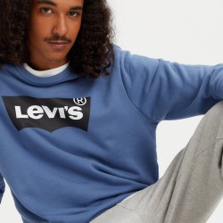 LEVI'S Standard Graphic Crew Felpa Girocollo Uomo Ragazzo