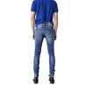 Gas Jeans 5 Tasche Sax Zip Rev Entrog Uomo Ragazzo Denim