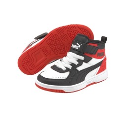 Puma Rebound JOY Blocked Scarpa Bimbo Bambino Ragazzo Sportiva Ginnastica Alta Basket Palestra