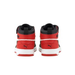 Puma Rebound JOY Blocked Scarpa Bimbo Bambino Ragazzo Sportiva Ginnastica Alta Basket Palestra