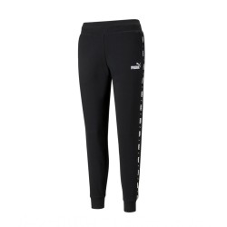 Puma Pantalone Tuta Felpa Donna Ragazza Cotone Sportiva Ginnastica Running Corsa Palestra