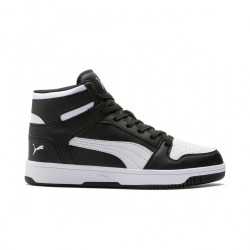 Puma Rebound Lay Up Scarpa Uomo Ragazzo Sportiva Ginnastica Alta Basket Palestra