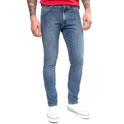 Wrangler LARSTON Jeans slim fit Pantalone Denim Uomo Ragazzo