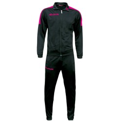 GIVOVA TUTA REVOLUTION SPORTIVA ALLENAMENTO RUNNING ZIP INTERA UOMO DONNA UNISEX PALESTRA ACETATA