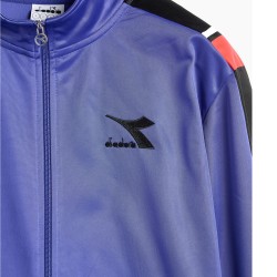 Diadora Traksuit Cromia Tuta Completa Zip Intera Uomo Ragazzo Acetata Sportiva Ginnastica