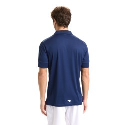 Diadora Polo Microfibra Uomo Ragazzo Tennis Sportiva Ginnastica Poliestere Mezza Manica Corta Estate