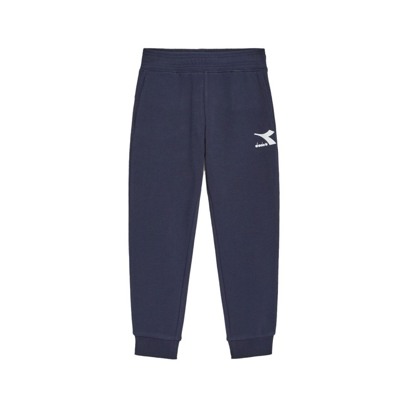 Diadora Pantalone Tuta Garzato Bimbo Bimba Ragazzo Cotone Sportivo Running Ginnastica