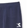 Diadora Pantalone Tuta Garzato Bimbo Bimba Ragazzo Cotone Sportivo Running Ginnastica