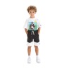 Diadora Bermuda Pantaloncino Corto Bambino Bimbo Ragazzo Sportivo Ginnastica Palestra Bounce