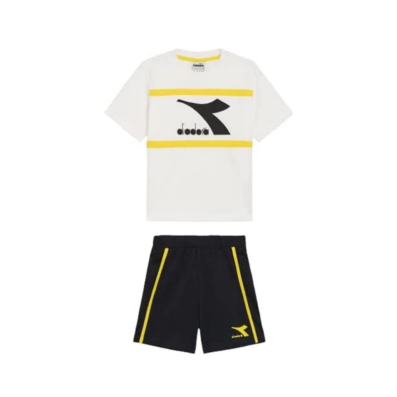 Diadora Completino Bimbo Bambino Ragazzo  Mezza Manica Corta Sportivo Ginnastica Corsa Running