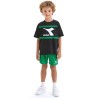 Diadora Completino Bimbo Bambino Ragazzo  Mezza Manica Corta Sportivo Ginnastica Corsa Running