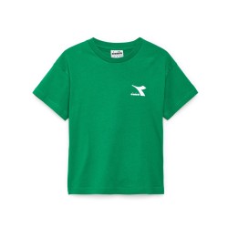 Diadora T-Shirt Bimbo Bimba Ragazzo Ragazza Cotone Mezza Manica Corta Maglia Junior Sportiva