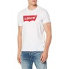 LEVI'S T-Shirt Uomo Ragazzo Maglia Girocollo Mezza Manica Corta Estate Graphic Set In Neck