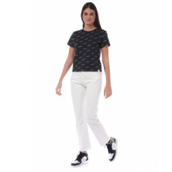 LEVI'S T-Shirt Donna Ragazza Maglia Girocollo Mezza Manica Corta Cotone Graphic Rickie Minimal Sport