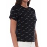 LEVI'S T-Shirt Donna Ragazza Maglia Girocollo Mezza Manica Corta Cotone Graphic Rickie Minimal Sport