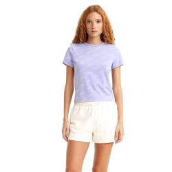 LEVI'S T-Shirt Donna Ragazza Maglia Girocollo Mezza Manica Corta Cotone Graphic Rickie Minimal Sport