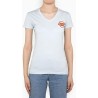 Guess t-shirt elasticizzata con logo aderente Donna Ragazza