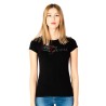 Guess T-Shirt Donna Ragazza Mezza Manica Corta Maglietta Girocollo Estate Cotone