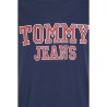 Tommy Jeans T-Shirt Uomo Ragazzo Mezza Manica Corta Cotone Maglietta Girocollo