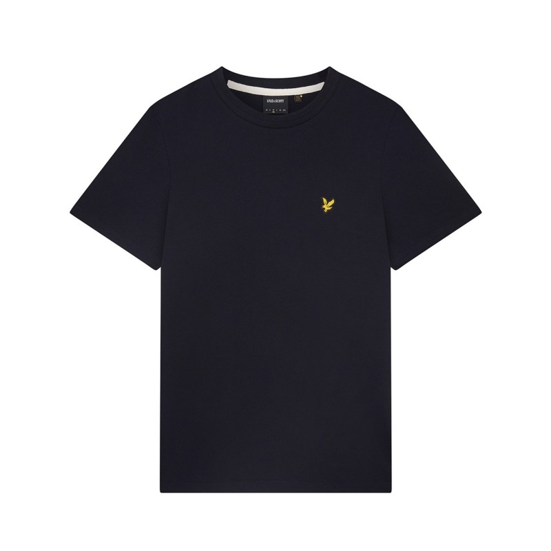 LYLE & SCOTT T-Shirt Uomo Ragazzo Mezza Manica Corta Cotone Maglia Girocollo Estate