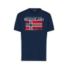 NORWAY T-Shirt Uomo Ragazzo Maglietta Mezza Manica Corta Cotone