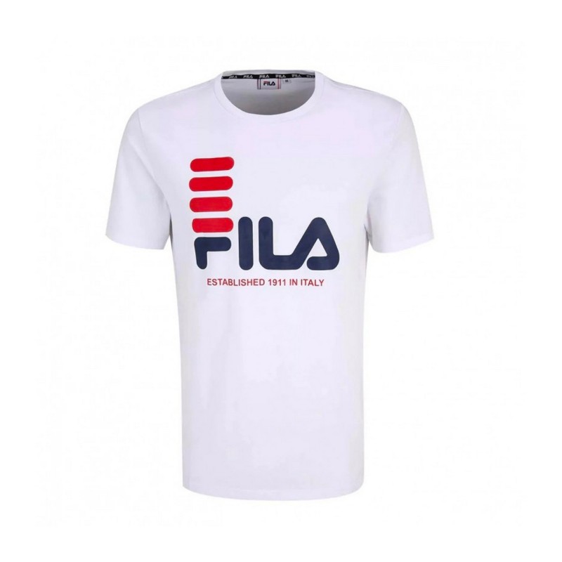 Fila Bippen T-Shirt Uomo Ragazzo Maglietta Mezza Manica Corta