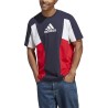 Adidas M ESS CB T-Shirt Uomo Ragazzo Mezza Manica Corta Maglia Girocollo