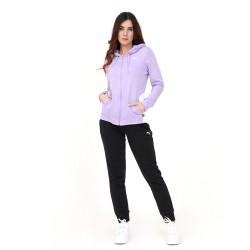 Puma Classic Hooded Tracksuit Tuta Zip Intera Cappuccio Donna Ragazza