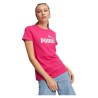 Puma T-Shirt  Donna Ragazza Mezza Manica Corta Maglietta Girocollo Cotone