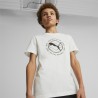 Puma Active Sport Graphic T-Shirt Maglietta Bimbo Ragazzo Girocollo Mezza Manica Corta