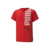 Puma T-Shirt Ragazzo Bambino Mezza Manica Corta Maglietta Girocollo