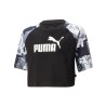 Puma T-Shirt Ragazza Bambina Junior Maglietta Girocollo Mezza Manica Corta